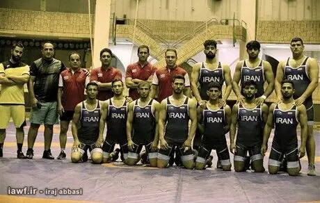 تیم کشتی فرنگی ایران قهرمان امیدهای جهان شد