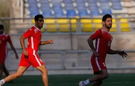 شجاع و نعمتی در تمرین پرسپولیس 