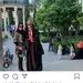 خانم مجری در کنار حافظ + عکس