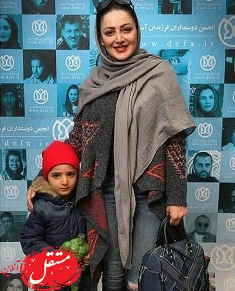 شیلا خداداد و پسرش + عکس