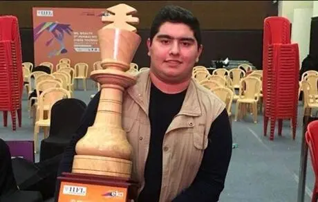 سومی مقصودلو در بخش برق‌آسای تورنمنت شطرنج سوئیس