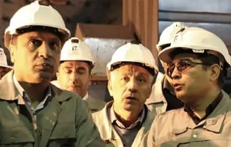 بازدید مدیرعامل فولاد خراسان از خطوط تولید شرکت