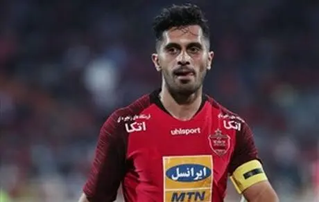 مشکل کالدرون با کاپیتان پرسپولیس 