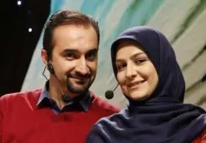 تیپ مجری معروف و همسرش وقتی جلوی دوربین نیست+عکس