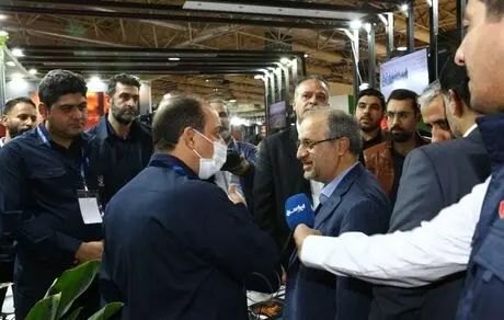 بازدید رئیس هیات عامل ایمیدرو از نمایشگاه بین المللی ایران متافو