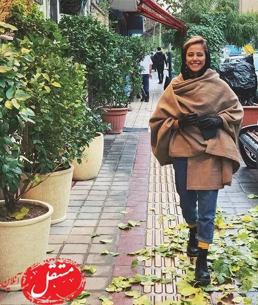 استایل زمستانی الناز حبیبی + عکس