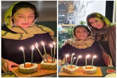 عکس های جشن تولد هدیه تهرانی