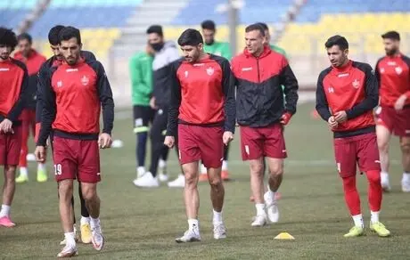 آخرین تمرین پرسپولیس در تهران برگزار شد