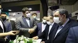 حضور معاون اقتصادی رئیس‌جمهور در غرفه بانک کارآفرین