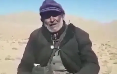 چوپان اهل شهرضا که به ردیف موسیقی ایرانی تسلط دارد