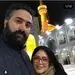 بهاره رهنما و حاجی در حرم امام رضا(ع)+ عکس