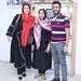 گشت و گذار خانم بازیگر به همراه پسر و عروس معروفش + عکس