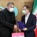 تجلیل معاون فرهنگی بنیاد شهید از مدیرعامل بانک دی