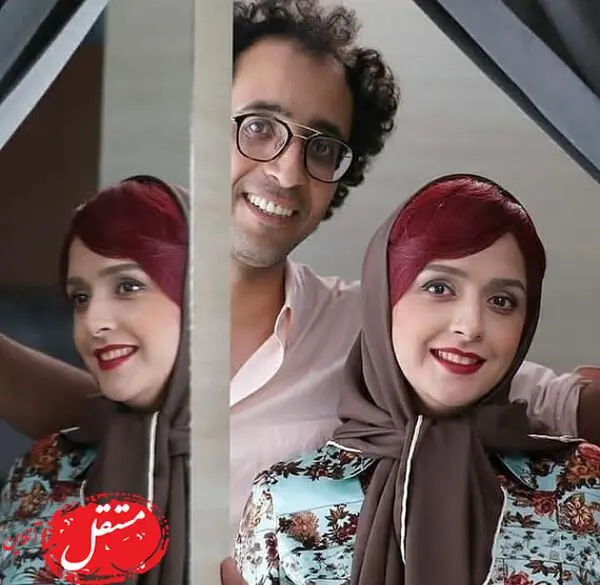 ترانه علیدوستی در کنار همسرش + عکس