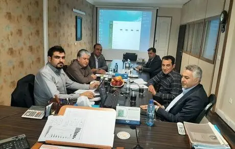 نشست مشترک محراب زارع مدیر بازار گستر پگاه منطقه ۳ و سید جلال هاتف مدیرعامل شرکت شیر پاستوریزه پگاه آذربایجان شرقی