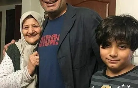 شباهت امیر جعفری به مادرش + عکس