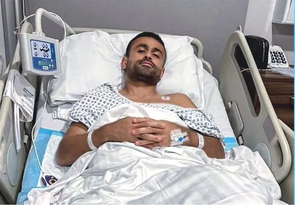  امید ابراهیمی جراحی شد 