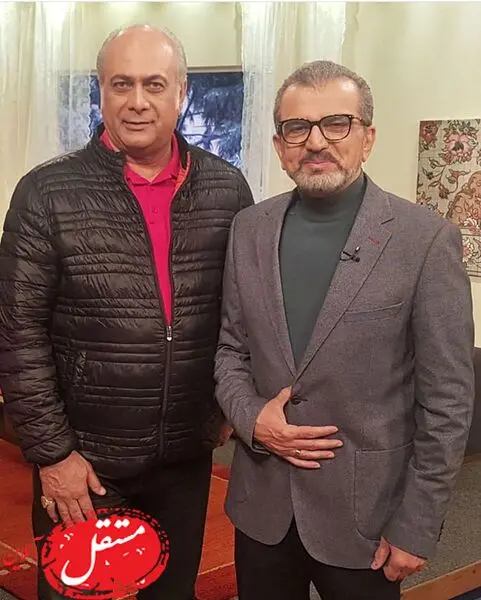بازیگر مشهور در کنار مجری سیمای خانواده + عکس