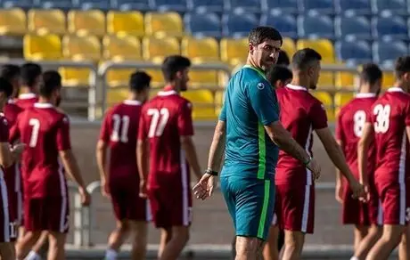 تذکرات کالدرون در تمرین امروز پرسپولیس 
