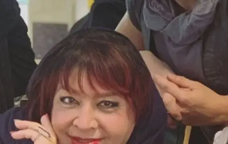 ایمان اشراقی و مادرش + عکس