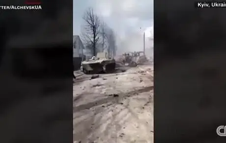 CNN از رشادت مردم اوکراین می‌گوید