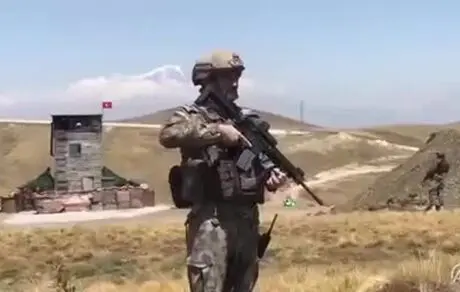 دیوار مرزى ۴۰ کیلومتری ترکیه با ایران