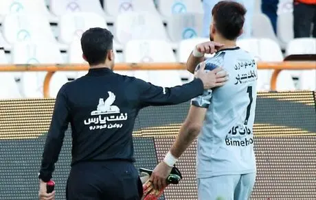 بیرانوند : این فرد سر ما را برید!