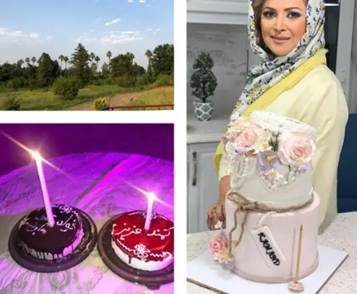 جشن تولد کمند امیرسلیمانی ساعت 2 شب! + عکس