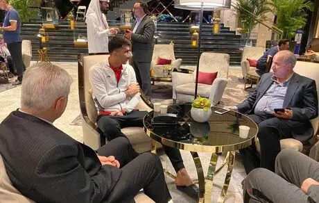 احوالپرسی وزیر ورزش و جوانان از بیرانوند