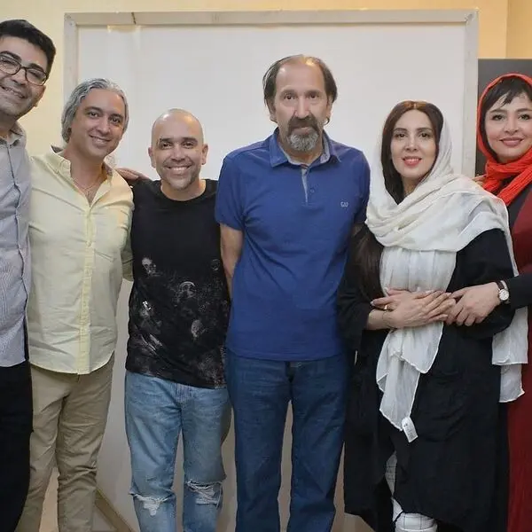 امیر کربلایی زاده در کنار مجری ممنوع التصویر + عکس