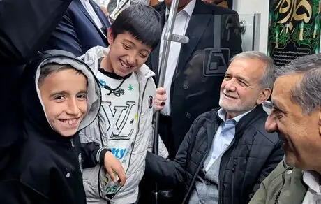 پزشکیان در مترو