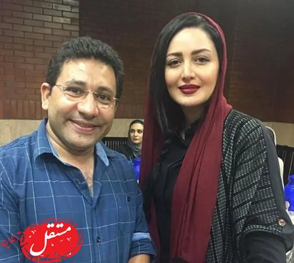 شیلا خداداد و کمدین معروف + عکس