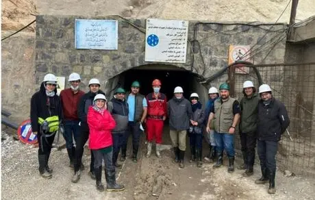 ایمپاسکو در مسیر توسعه گردشگری در حوزه معادن و میزبانی
 از اولین گروه گردشگری معدنی و ژئوتوریسم