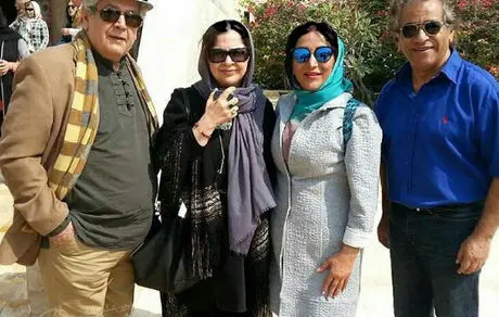 گردش خانوادگی دوبازیگر پیشکسوت معروف + عکس 
