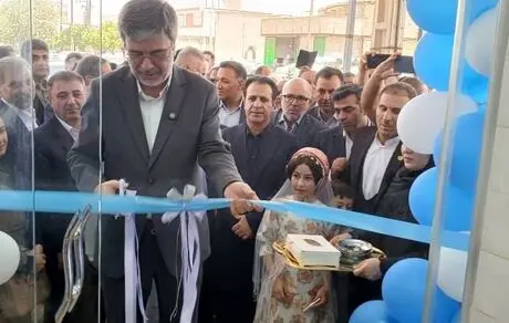 شعبه بیمه ایران در دهدشت افتتاح شد