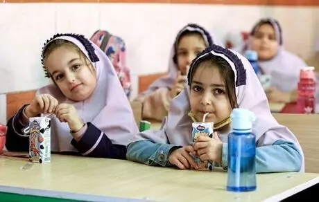 توزیع «شیر» تنها در مدارس ۴ استان!