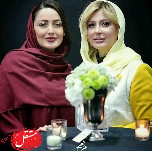 شیلا خداداد و بازیگر معروف بر سر یک میز + عکس