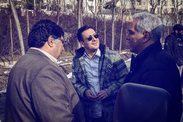 نیما شعبان نژاد در کنار هیولاها!