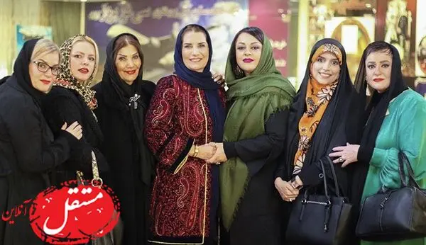 دورهمی مژده لواسانی با خانم های بازیگر + عکس