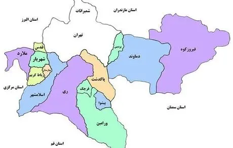 تهران کوچک می‌شود