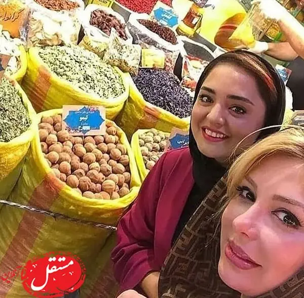 بازار گردی های ستایش خانم و نیوشا ضیغمی+ عکس