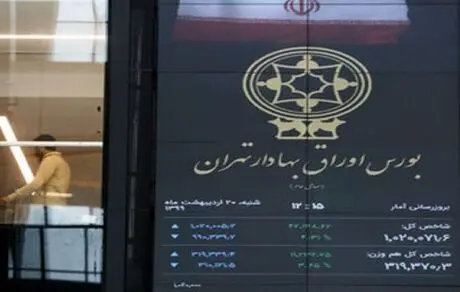 وضعیت شاخص کل بورس شنبه ۱۵ شهریور 