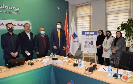 رونمایی از بیمه آتش‌سوزی هوشاسا بیمه ملت 