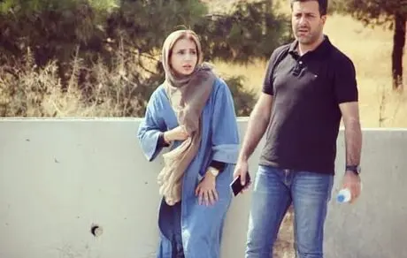 قیافه مضطرب شبنم قلی خانی 