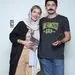 حدیپ میر امینی در کنار همسرشون + عکس