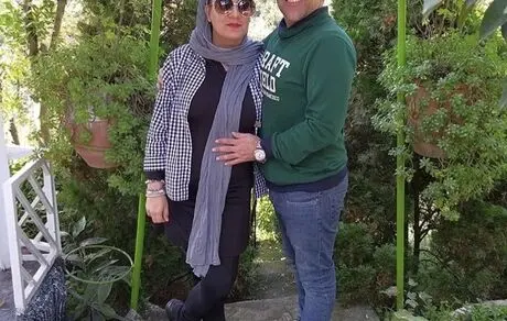 کمدین مشهور و همسرش + عکس