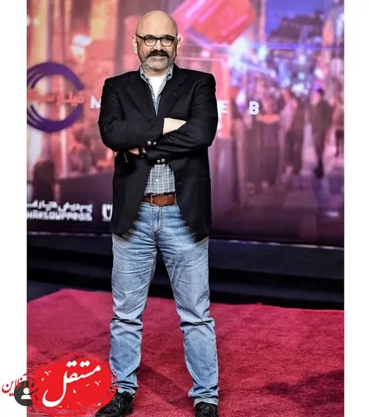 حبیب رضایی در مراسم مطرب + عکس