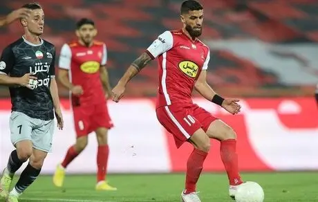 هافبک پرسپولیس بازی با پیکان را از دست داد