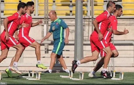 زمان تمرین پرسپولیس تغییر کرد