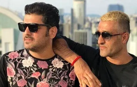 جنجال پژمان جمشیدی با موهای رنگ شده!